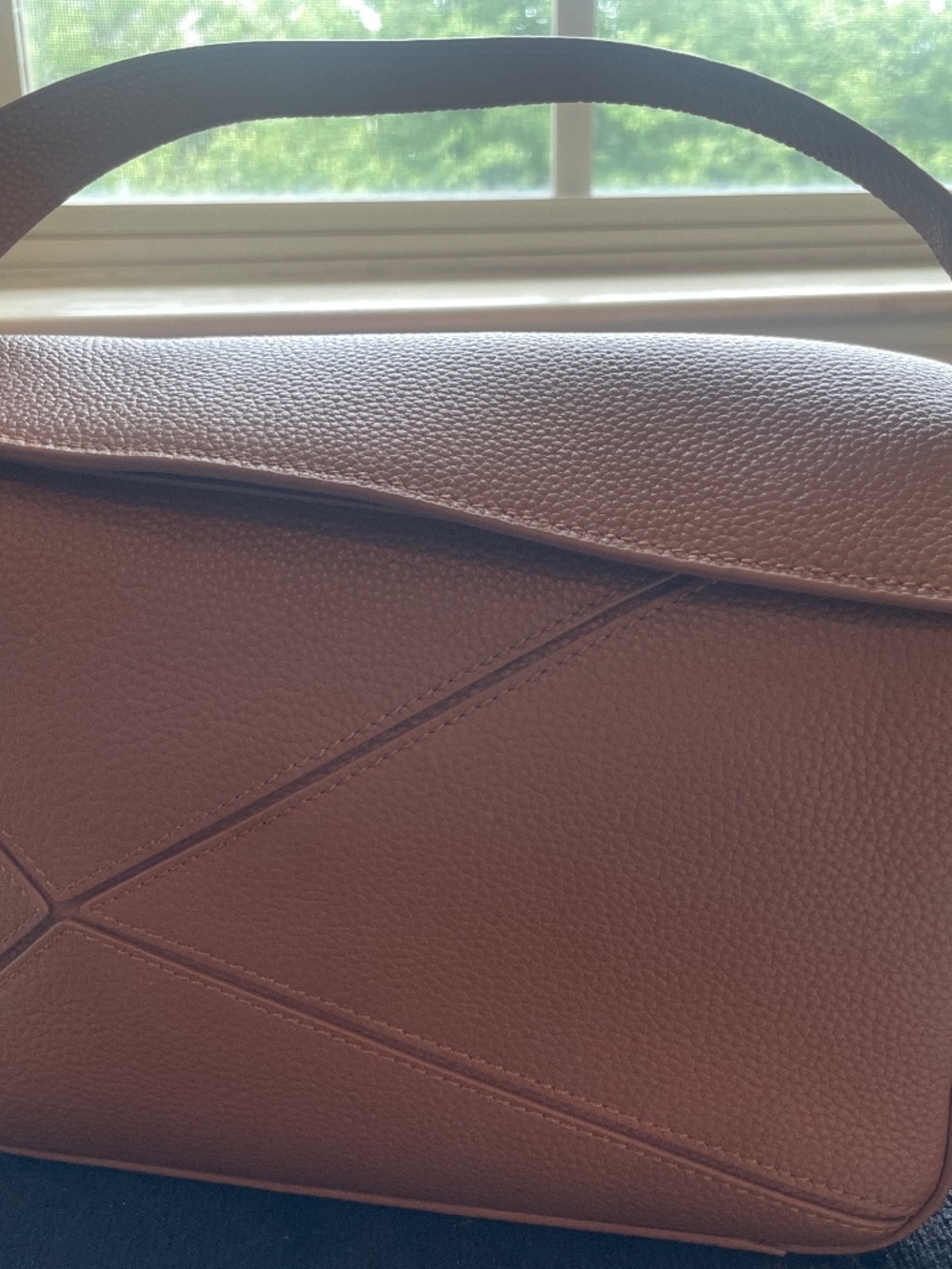 Quince Italian Leather Patchwork Crossbody